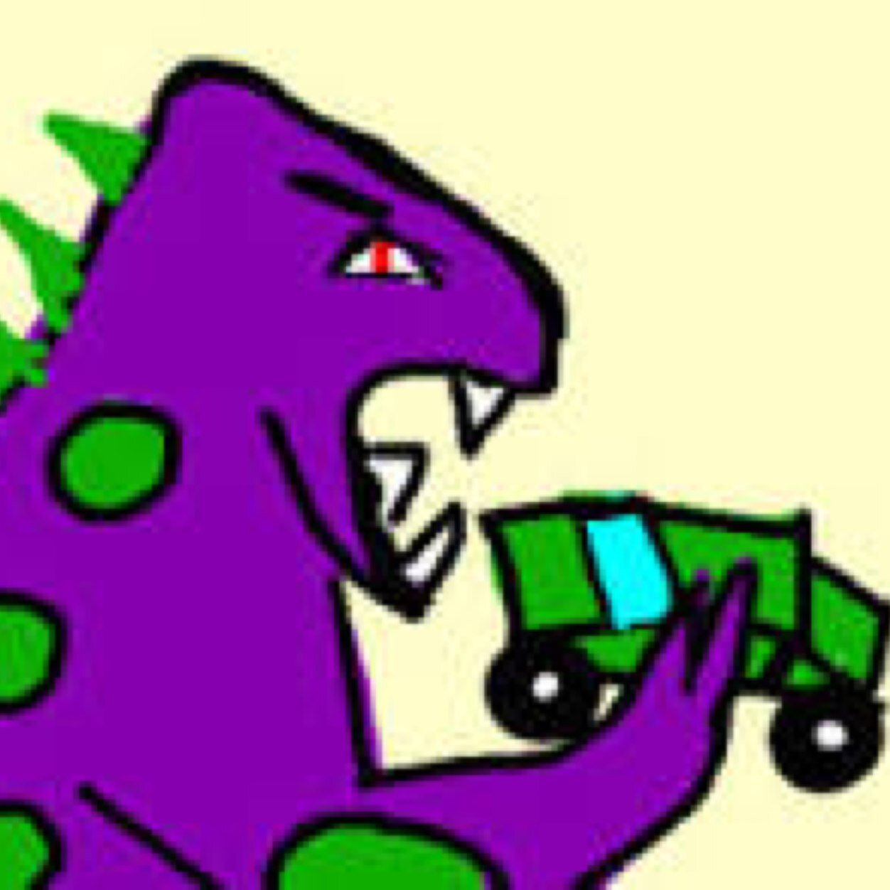 For a second there I thought you were a crocodile on a three wheeler
