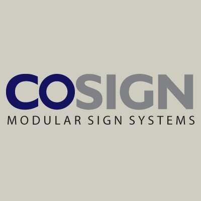 Cosign, located in Belgium (HQ)is one of the world leading suppliers of architectural sign systems and sign tools.