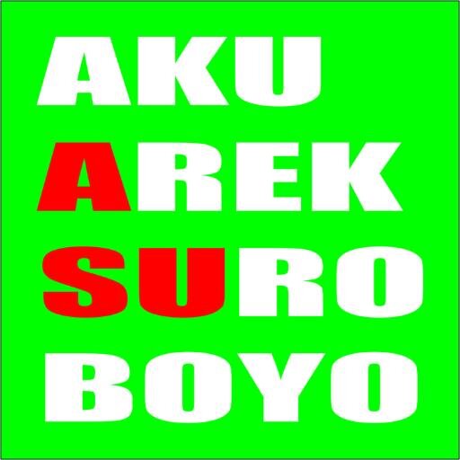 areksuroboyoASU's profile picture. Aku Arek Suroboyo
WANI !!!