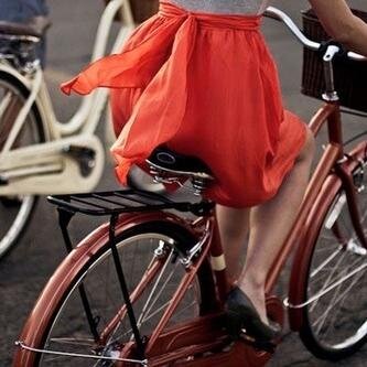 Photographe à vélo