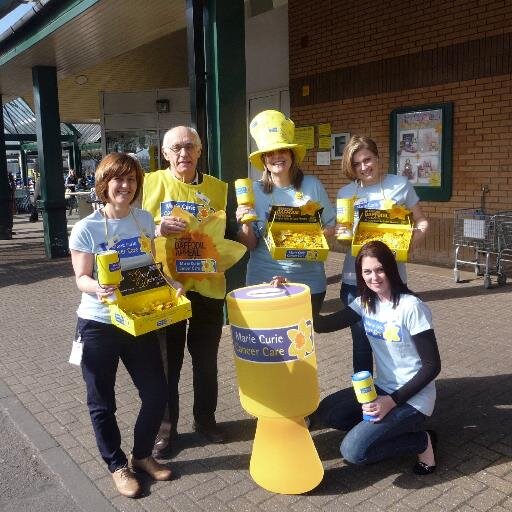 We're the Yate and Sodbury Marie Curie Fundraising Group- local volunteers raising funds for Marie Curie Cancer Care.