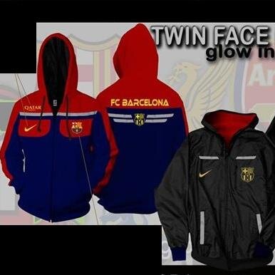 OPEN PO jaket TWINFACE BARCA idr 185k exclude ongkir,. pin:7625CB4F CP:08987951246 I VISCABARCA