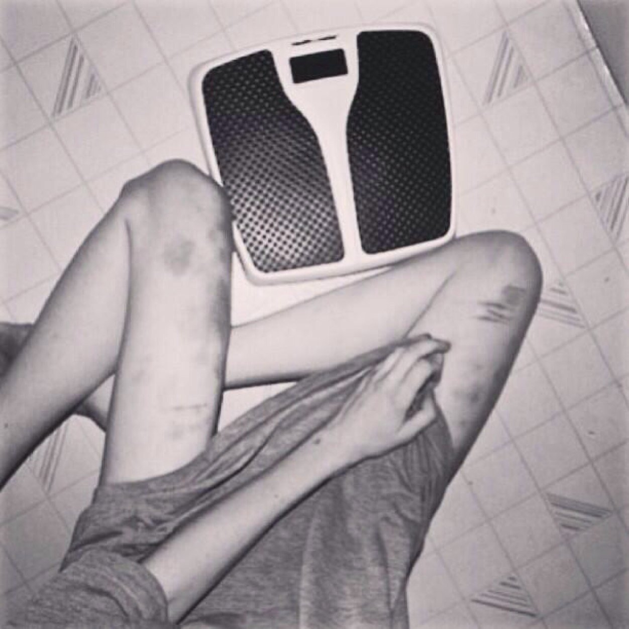 Depressed, anxiety, anorexia, boulimia, self harming, dutch. I'm fine i told them with the daily fake smile.