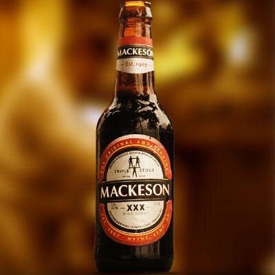 Mackeson is a milk stout that satisfies your need for a great lasting flavor without the bitter aftertaste of ordinary stout.