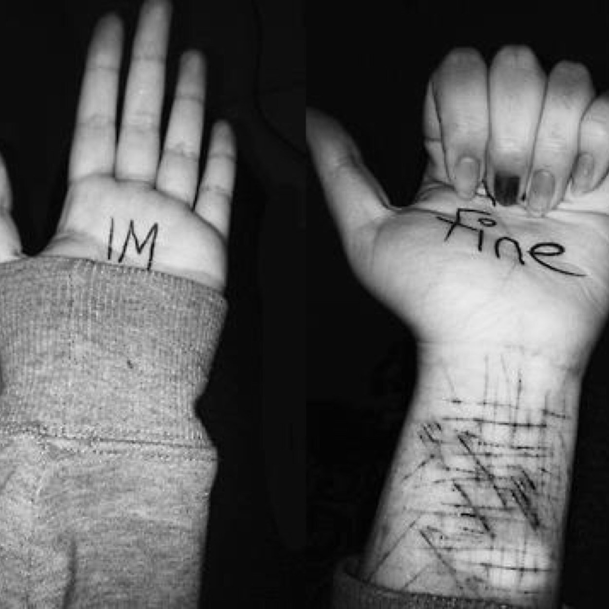 //Suicida//Depresiva//trate de OCULTAR. trate de CAMBIAR. trate de que NO me importara. ahora solo tengo que dejar de TRATAR☢.//Bisexual
