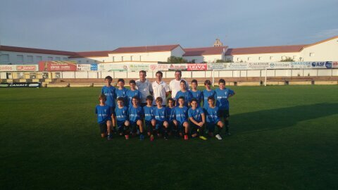 Entrenador futbol benjamin Punta Caiman y gran amante del San Roque de Lepe