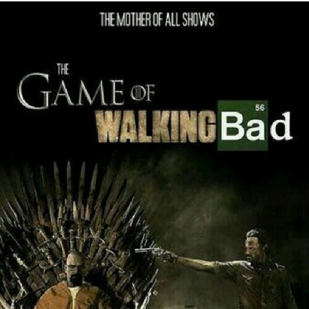 The best all rounder fan page on twitter. Accio Potterheads 
Game of thrones
The walking dead 
Breaking bad