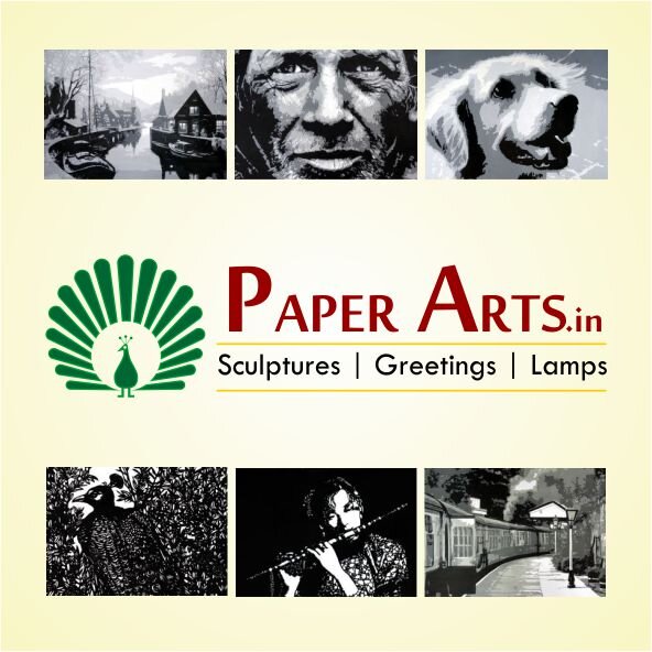 PaperArtsIndia's profile picture. Welcome to Paper Arts. All works showcased here are intricately made handmade paper cutouts by Paper Artist Rishikesh Potdar.