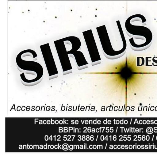 accesoriosirius's profile picture. 