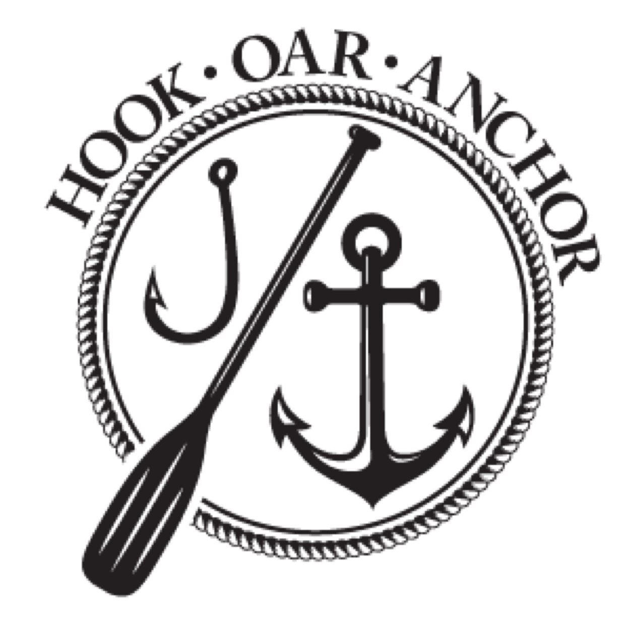 Hook Oar Anchor reflects the rugged, yet refined lifestyle that revolves around being outdoors and around the water.