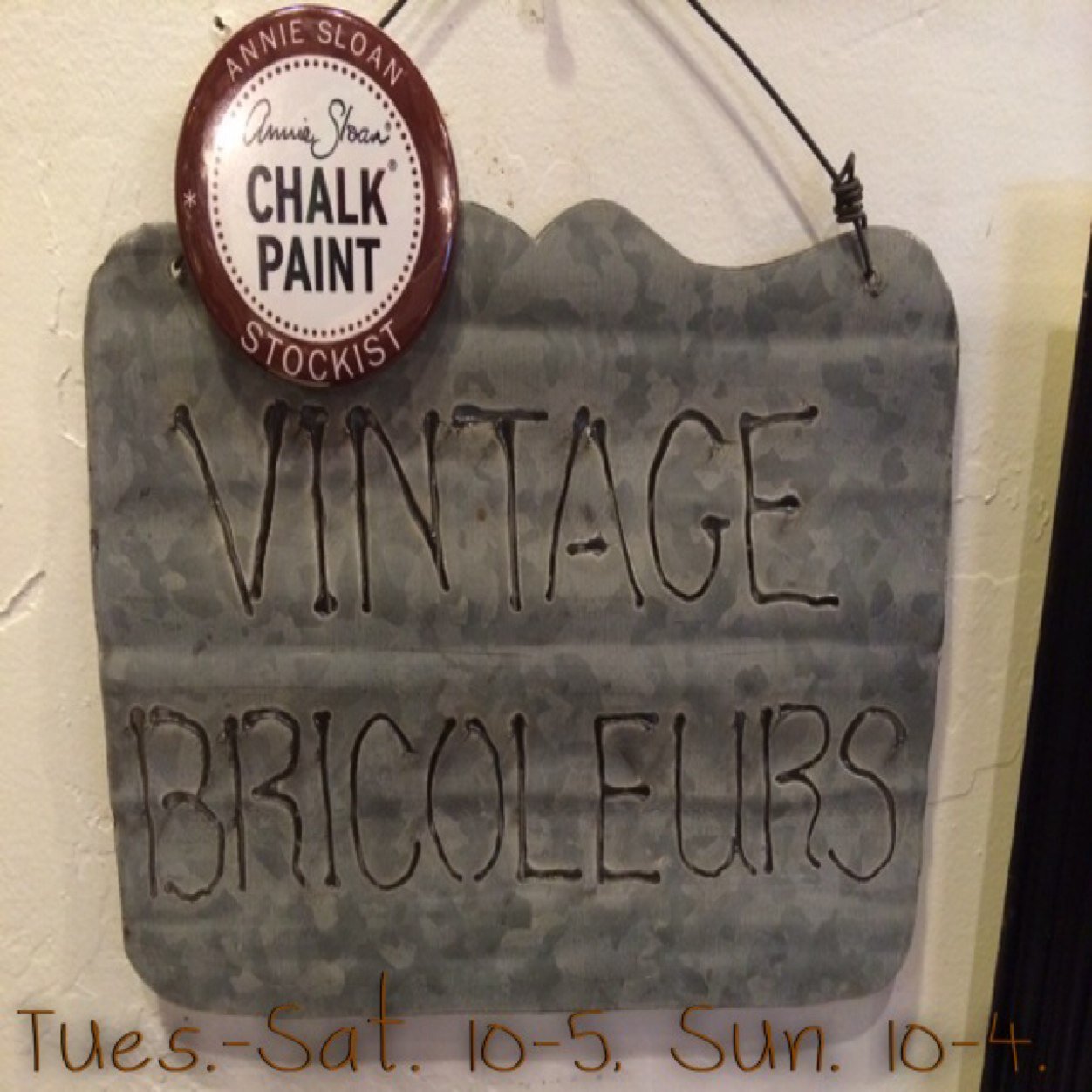 VBricoleur's profile picture. We are a Vintage Home Design store inside the High Hand fruit sheds. We carry the full line of Chalk Paint® Decorative Paint by Annie Sloan.