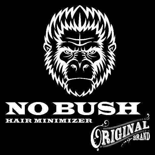 Shrink unwanted body hair with No Bush Lotion for men!