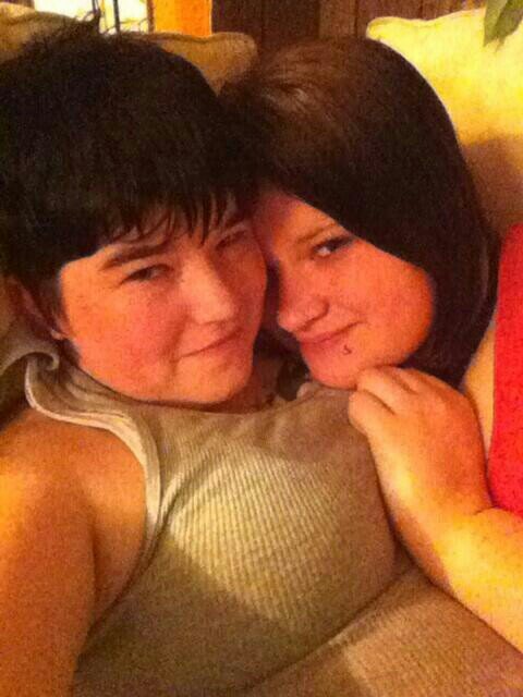 i love you ashley !! this is me and my Wifes page  soo make the white botton blue
