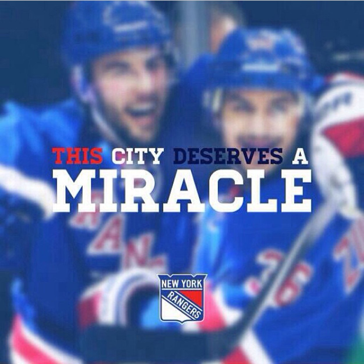 beyond proud Rangers fan. we do it best in New York baby. come at us