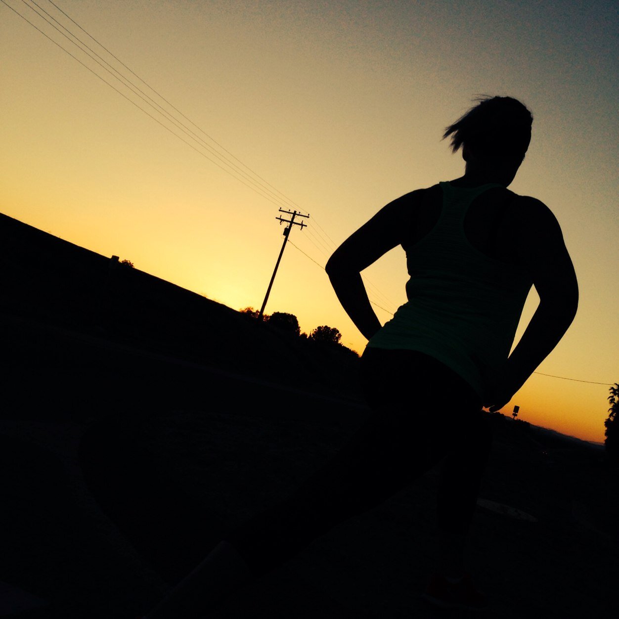 Two sisters on the road to becoming fit.