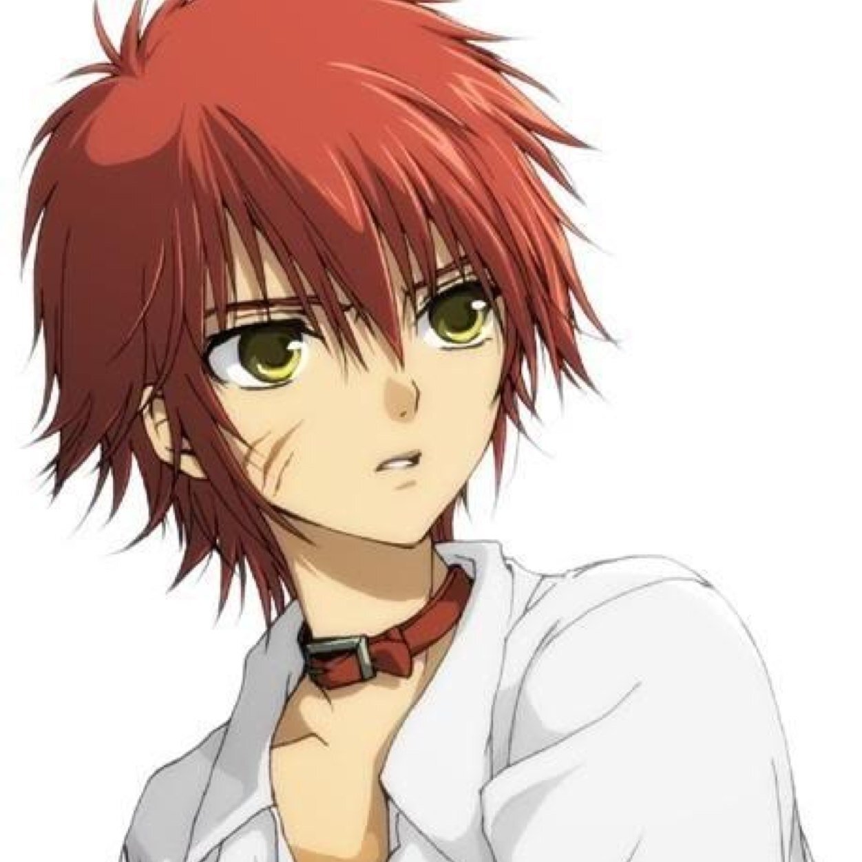 Cute Anime Boy With Red Hair And Red Eyes Cute Anime Boy With Red Hair And Red Eyes