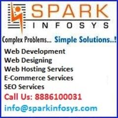 Spark Infosys is a web development company in India, providing web design services, web site design, ecommerce development, Cheap SEO Services, Web Hosting.