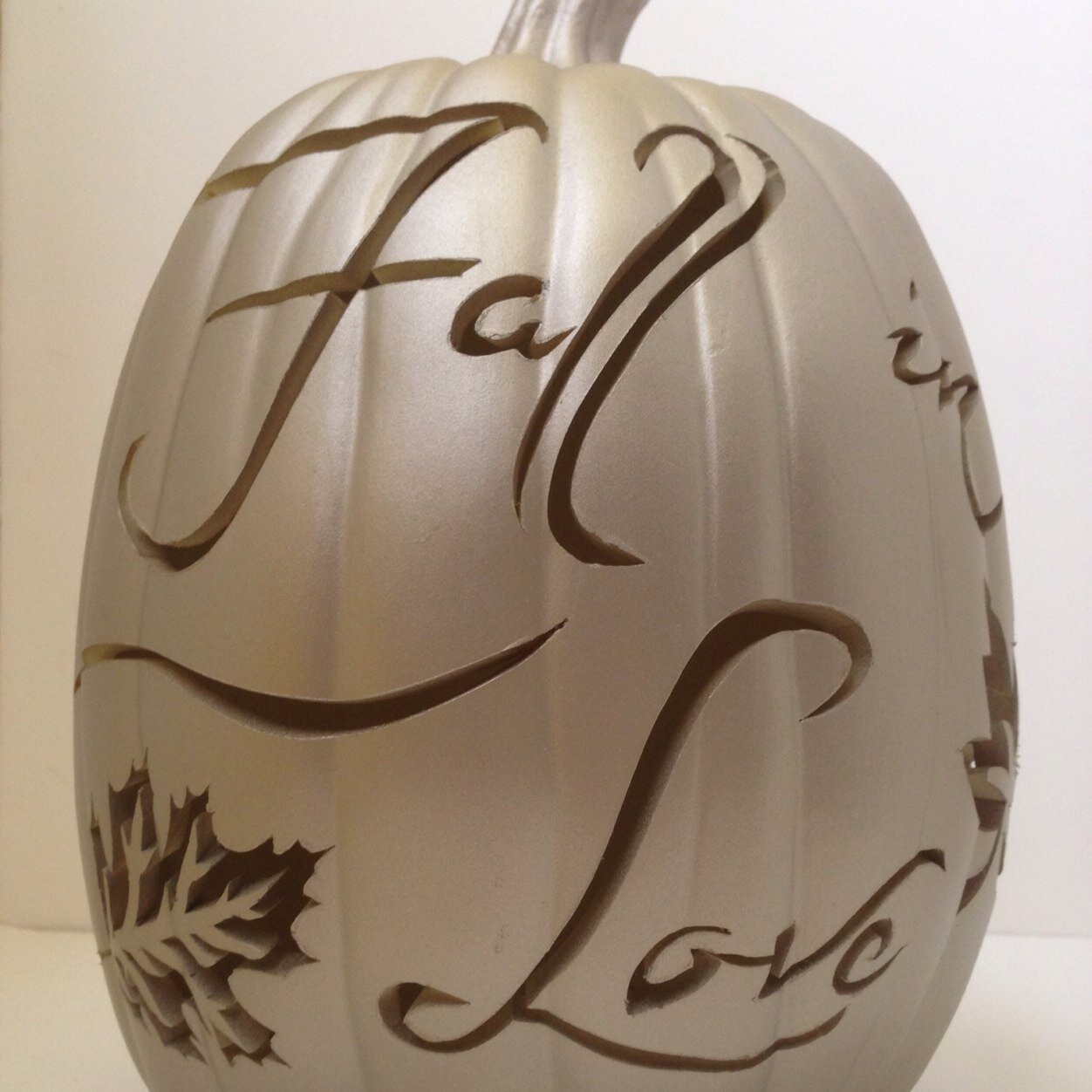 carve personalized decoration keepsakes for weddings, events, holidays & gifts using foam pumpkins. Visit our shop, sister shops & Social Media.