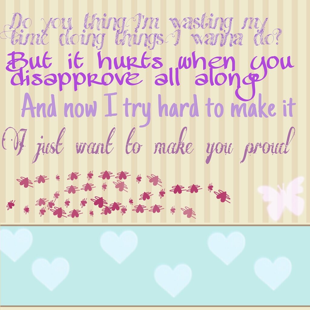 we can't be perfect, but we can be the best:)