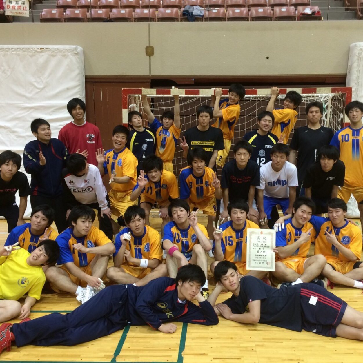 東北福祉大学ハンドボール部 非 Tfuhandballno Twitter