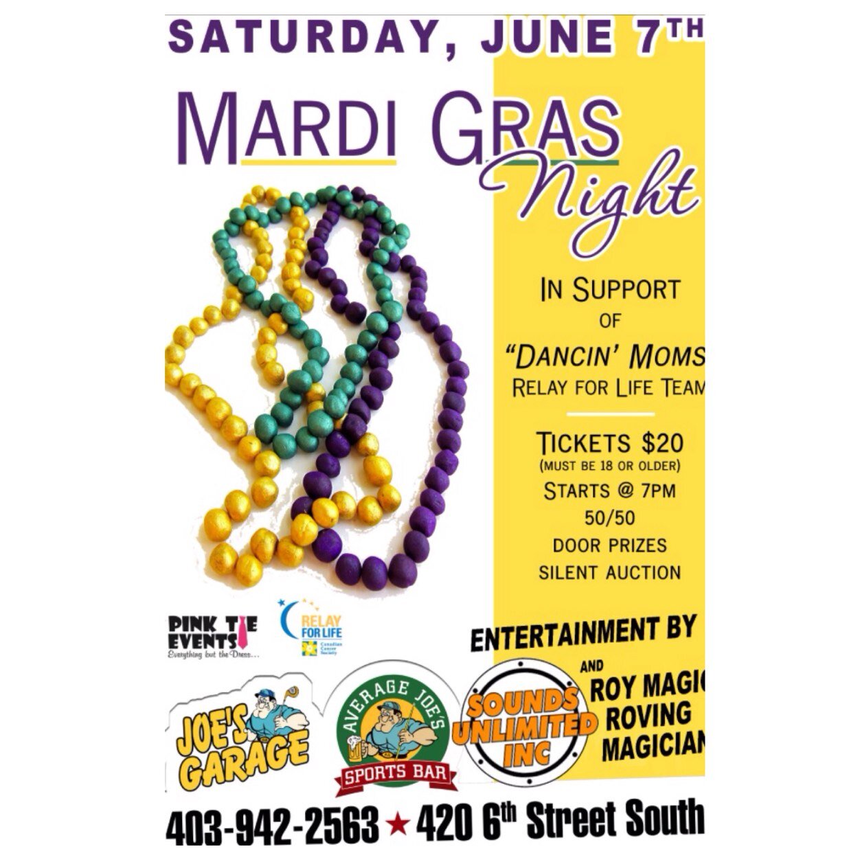 Official twitter account for the Dancin’ Moms Relay for Life Team. Join us in the fight against cancer.