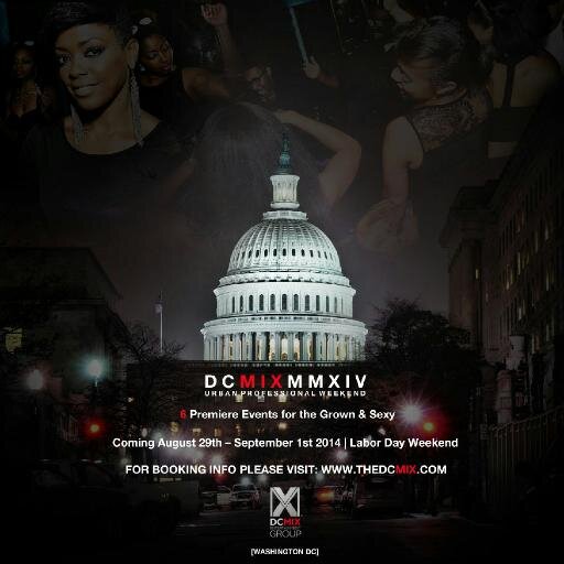 The DC Mix is an annual 4 day social networking event for urban professionals held in Washington DC during Labor Day weekend.