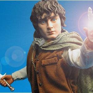 A halfling surrounded by halfwits