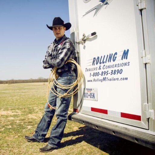 Rolling M Trailer Sales, your source for new and used living quarters horse trailers and Peterbilt trucks. Come in and see us!