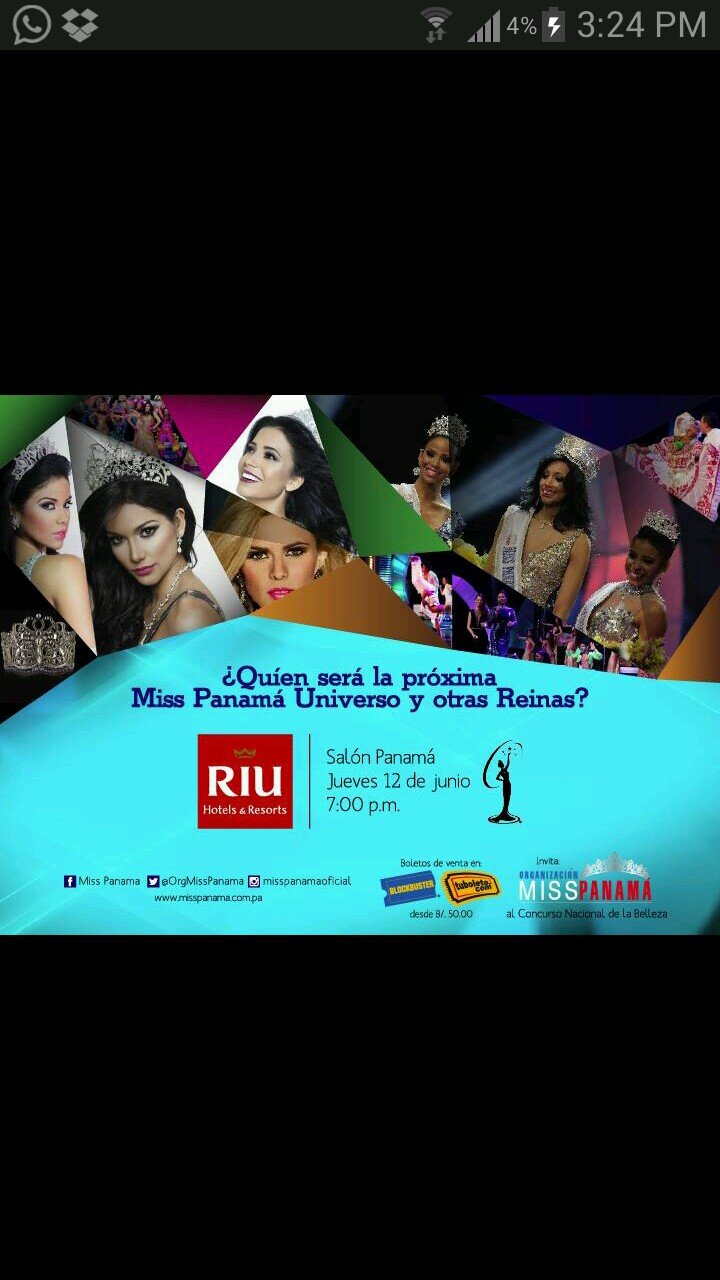 Miss Panamá Intercontinental 2013, MBA en Dirección Empresarial,Calle Abajo Las Tablas 2007,Presentadora de Tv,Actriz,Bailarina y Modelo profesional indep.