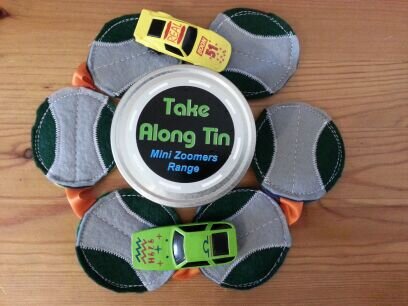 TakeAlongTins's profile picture. Handmade CE marked self contained toys.