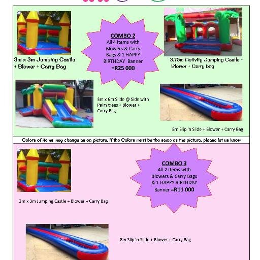 Jumping Castle Manufacturer / Jumping Castles for sale. Manufacturing of Jumping Castles and Inflatable PVC Prodcuts