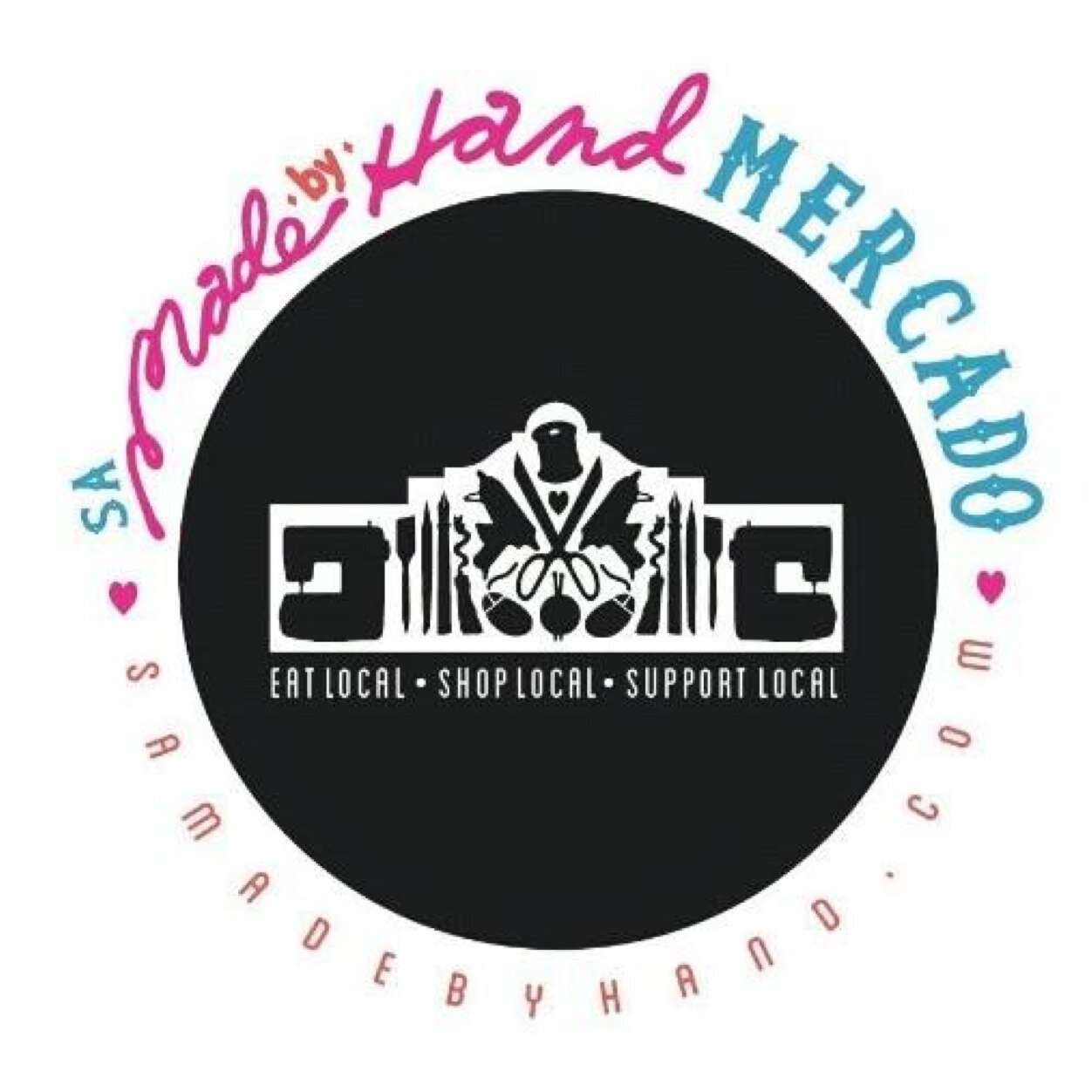SA Made by Hand Mercado is a local handmade only market that showcases unique arts and crafts every 4th Saturday at Travis Park called Amor y Arte.