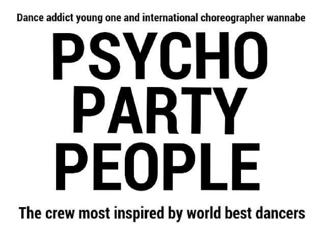 Oficial twitter page since:2012• Dance addict, young one, and international choreographer wannabe. The crew most inspired by world best dancers • CP: @slvntsyaa