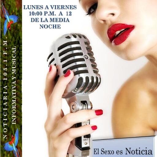 PROGRAMA DE ADULTOS, PARA ADULTOS, EN HORARIO ADULTO... FULL INTERACTIVO... Y  CERO RUTINA
NOTICIARIA103.1FM ELSEXOESNOTICIA@GMAIL.COM
SE ACABO LA RUTINA!!!