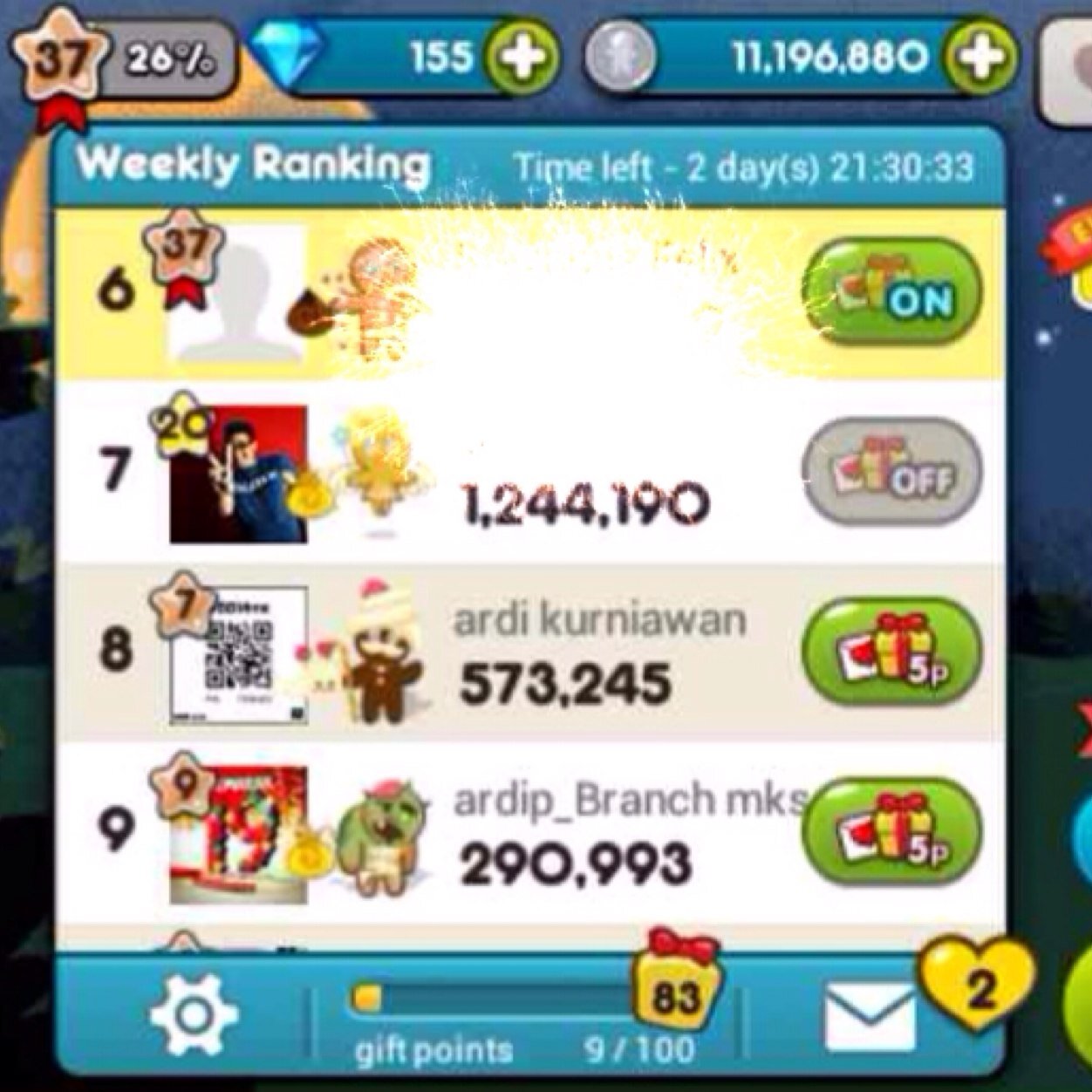 coincookierun's profile picture. menerima jasa pengisian coin cookie run murah! dan terpecaya! CP : 268dd451