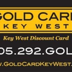 Goldcardkeywest's profile picture. Key West Discount Card. Let us save you hundreds of dollars while vacationing in Key West. Discounts on Accommodation, Watersports, Fishing,Restaurants and more