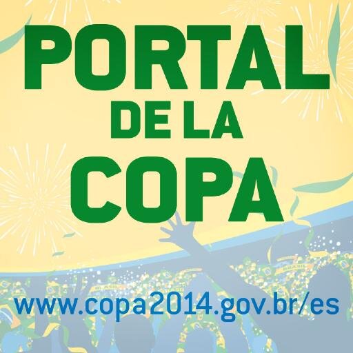 copagov_es's profile picture. Sitio del gobierno brasileño sobre la Copa Mundial de la FIFA 2014