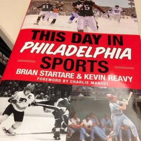 This Day in Philadelphia Sports by @brianstartare & @76pack offers a concise 366-day approach to looking back at the history of Philly sports.