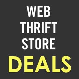 WebThriftDEALS's profile picture. WebThriftStore's Official #DEALS Twitter Feed: Bringing You the Best #Bargains on Men's & Women's #Clothing, #Electronics & more! SALES PROCEEDS SUPPORT CHARITY