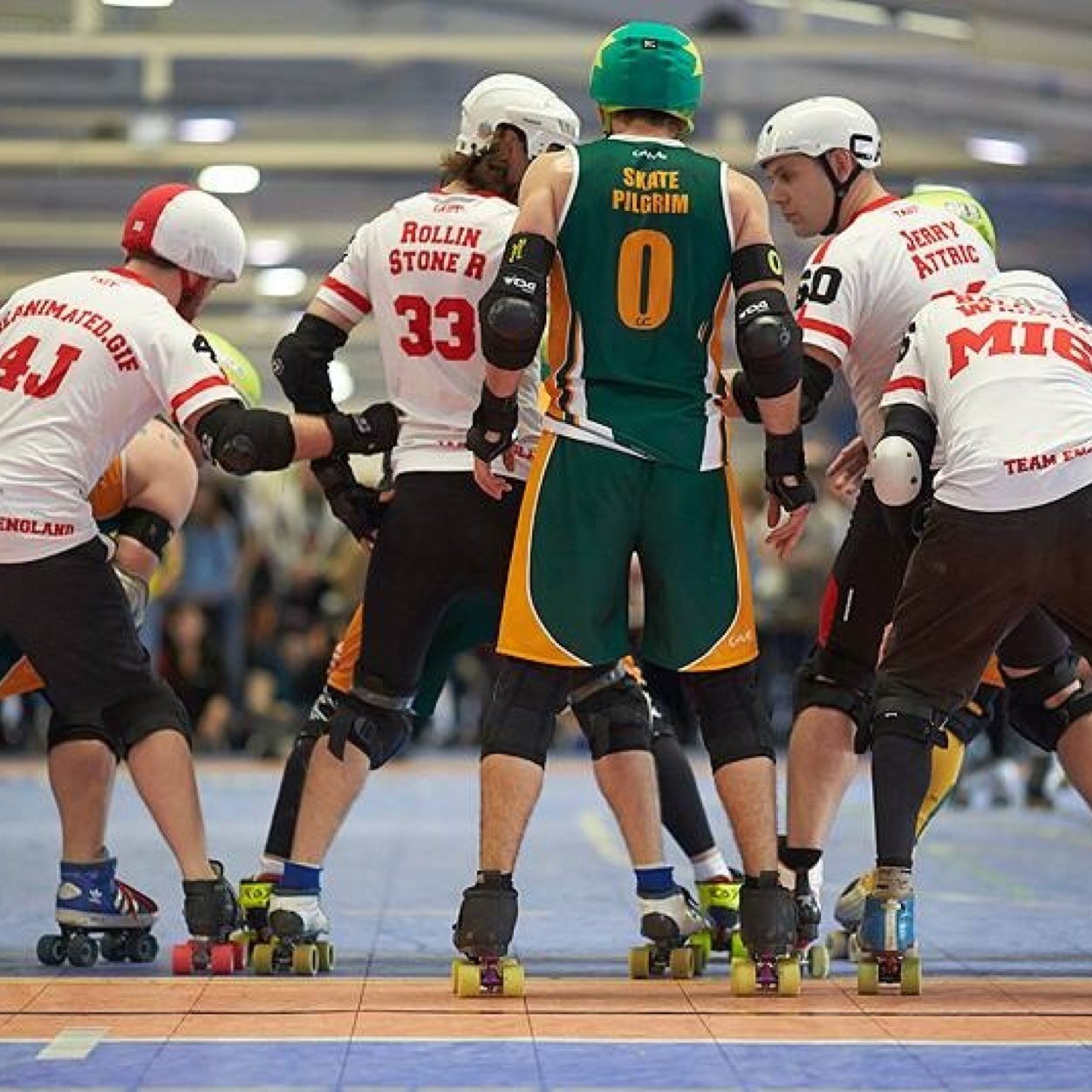 skatepilgrim's profile picture. Hi all. My name is Skate Pilgrim. I have been playing roller derby and skatin for a about 2 years now. 
These are my adventures.