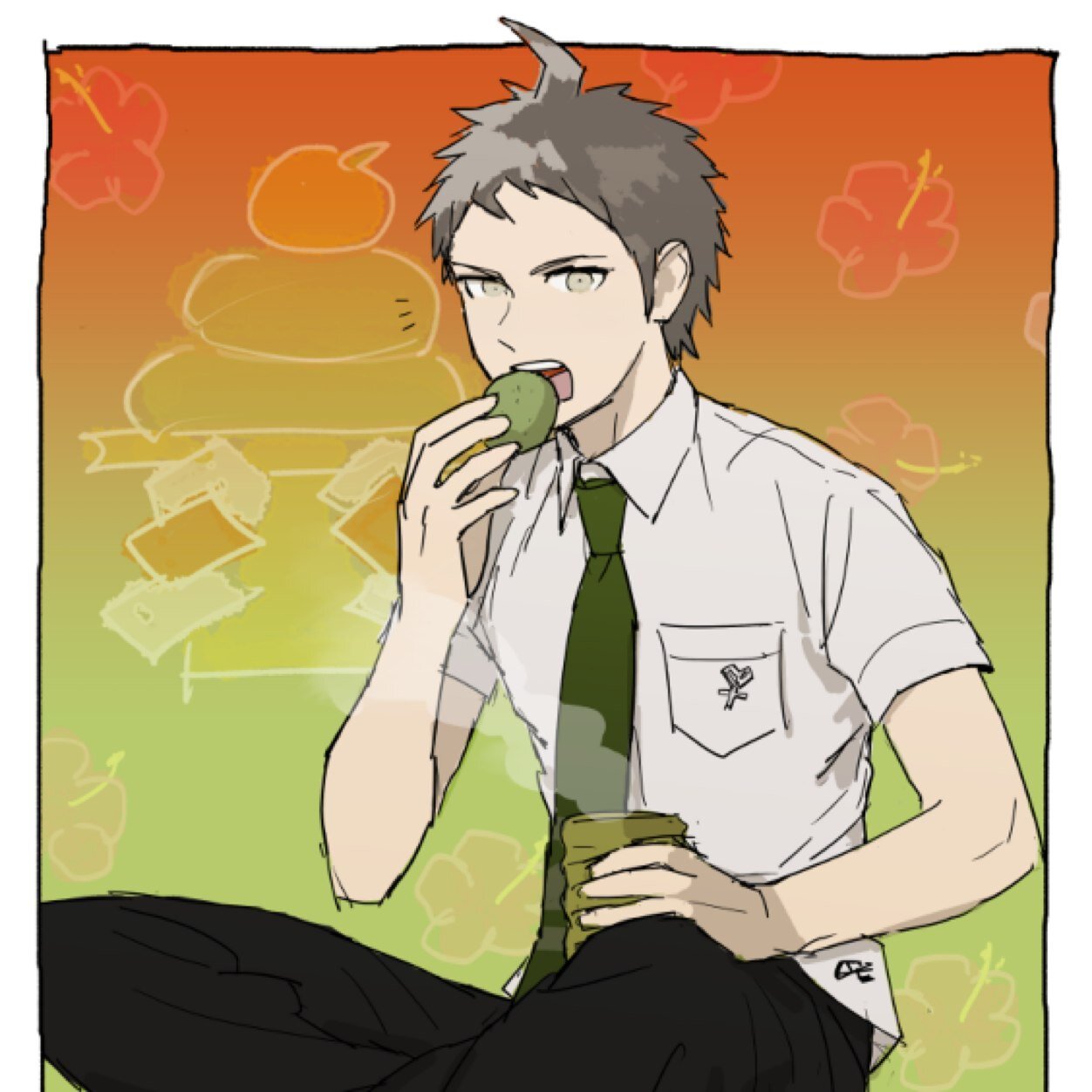 Dont you wish your ahoge was sexy like mine | in the selfcest with @BetaAhoge | im SHSL MEME