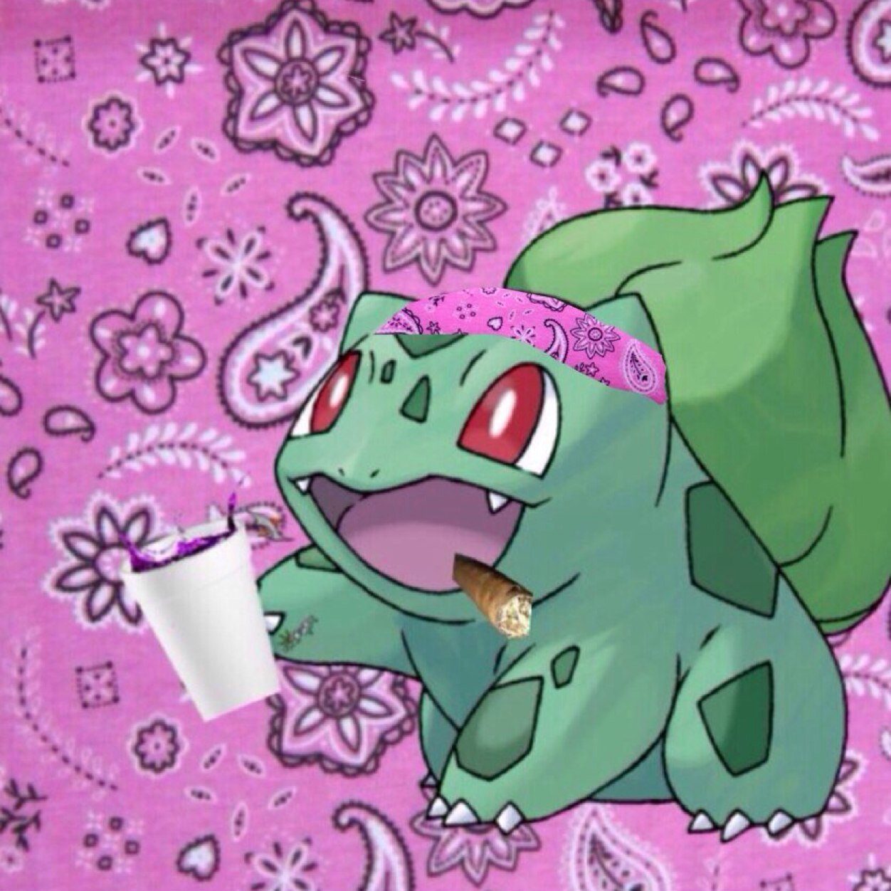 BasedBulbasaur's profile picture. HOTBOXIN IN MY POKEBALL