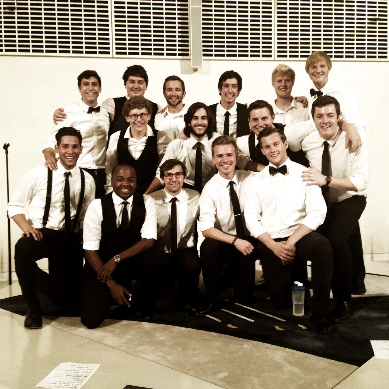 We like to sing.