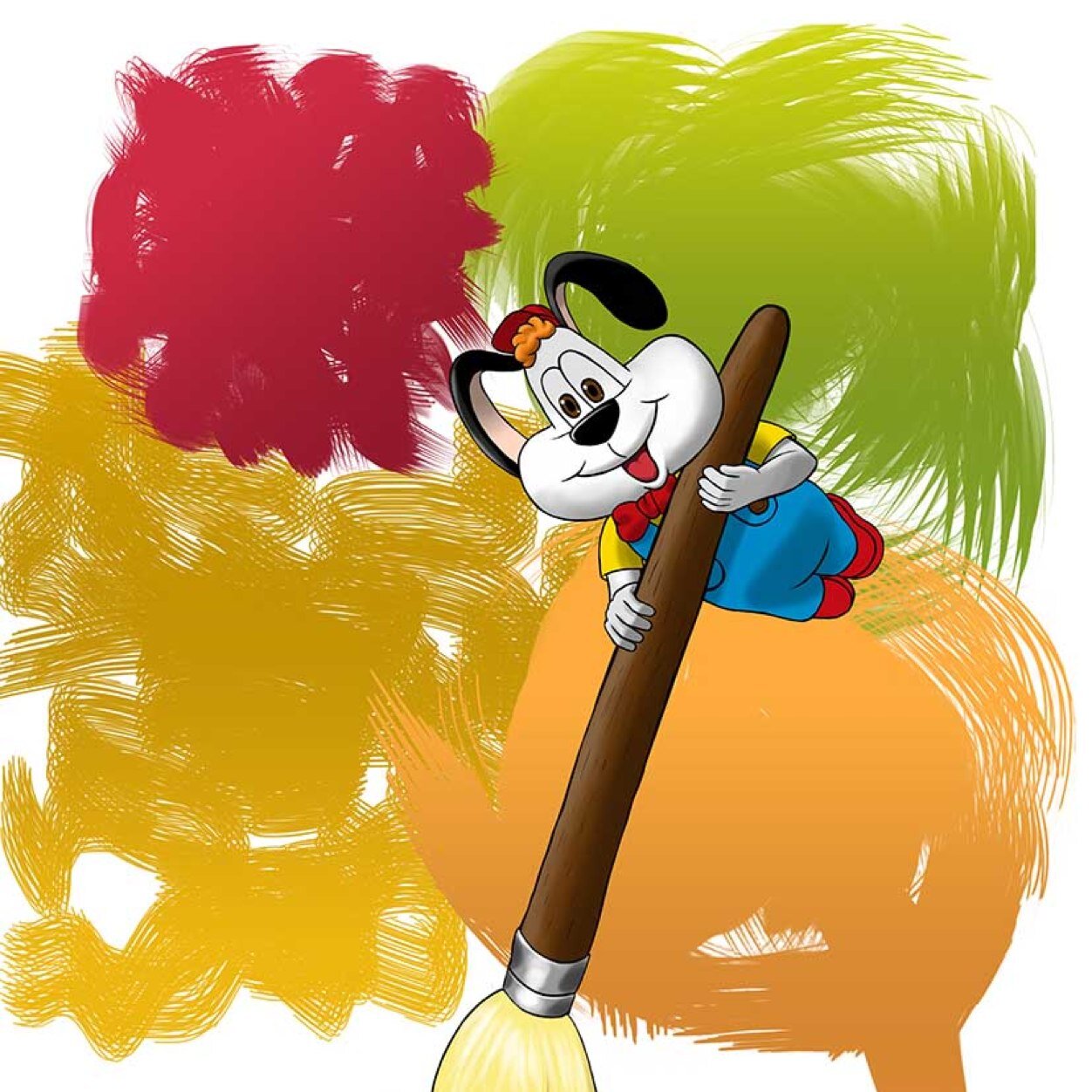 Hola soy Cristobalín y soy la mascotita oficial de la Cooperativa San Cristóbal de Huamanga.