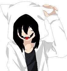 Hello I'm Jeff the killer I live in the slender mansion with everyone else #Single #lonely GO TO SLEEP!