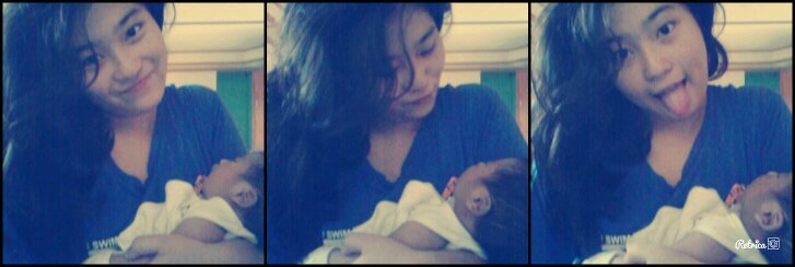 He gave me a reason to be a better person. Proud gorgeous mom at 17yrs. old :-*