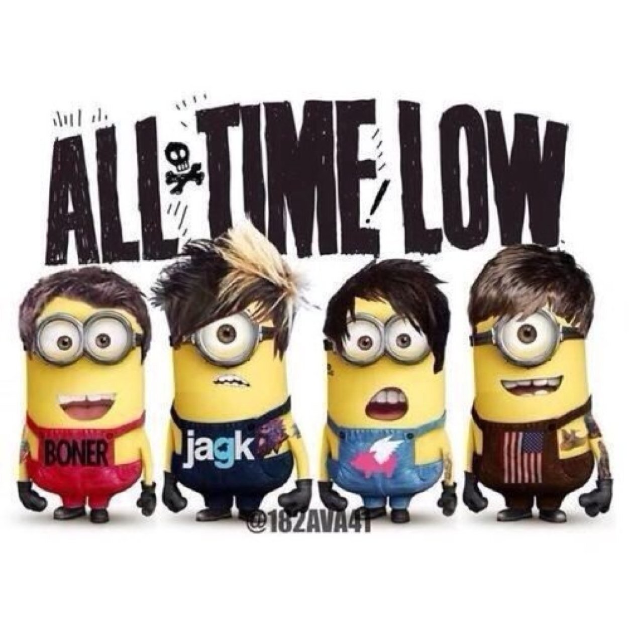 Most of my tweets are on All Time Low. But I made this account so that I can escape the bullshit on my personal one. Alex, Jack, Rian and Zack are my idols.