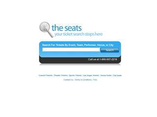 Theseats's profile picture. Your Ticket Search Stops Here