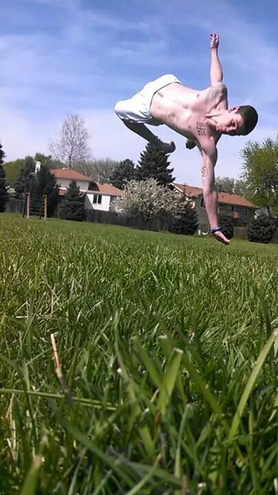 Tricking, eating, sleeping.