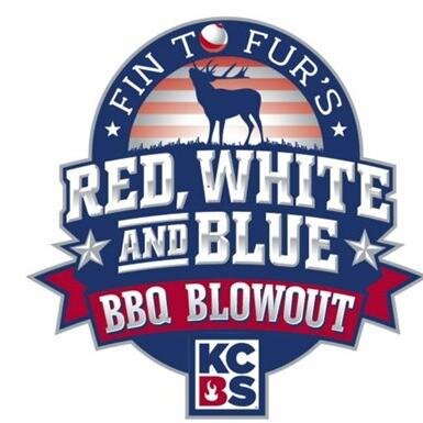 red and blue barbecue